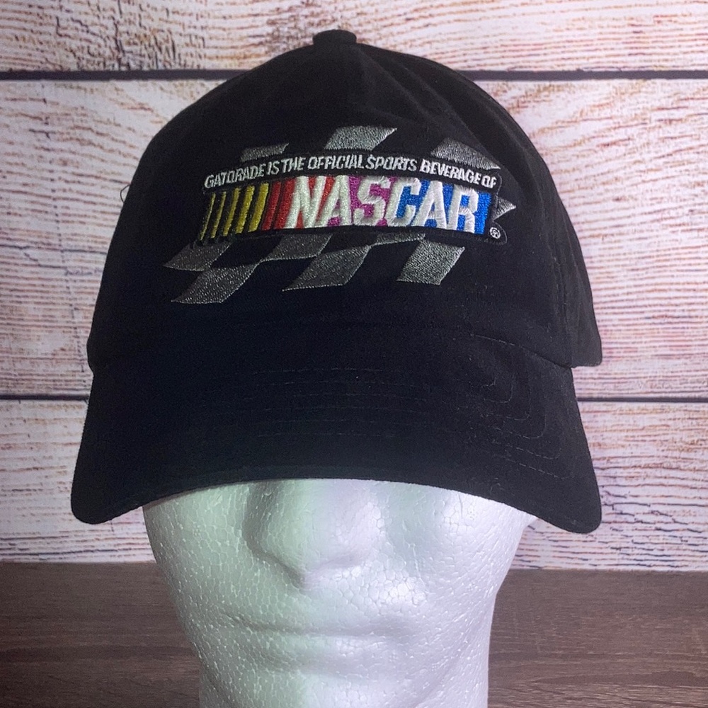 Mens Black NASCAR/ Gatorade Adjustable Hat by TC